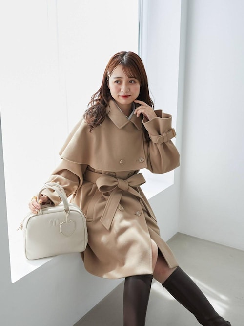 セール】ケープセットミディコート（その他アウター）｜MAJESTIC LEGON