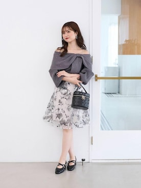 「ビジュー」｜マジェスティックレゴン池袋サンシャインシティ店スタッフさん（レディース・155cm）の秋コーディネート