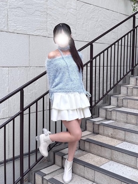 「MAJESTIC LEGON（マジェスティックレゴン）のアイテム」を使った、マジェスティックレゴン池袋サンシャインシティ店スタッフさん（レディース・159cm）の秋コーディネート