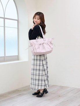 マジェスティックレゴン池袋サンシャインシティ店スタッフさん(レディース・155cm)の冬コーディネート