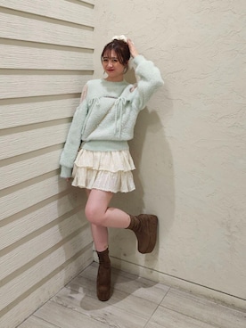 マジェスティックレゴン池袋サンシャインシティ店スタッフさん（レディース・155cm）の冬コーディネート