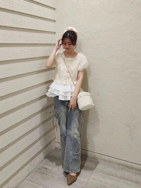 マジェスティックレゴン池袋サンシャインシティ店スタッフさん（レディース・155cm）の春コーディネート