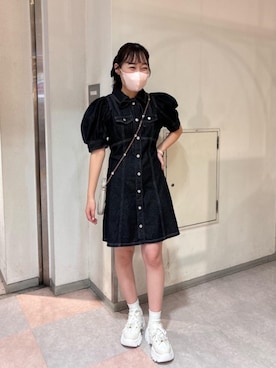 マジェスティックレゴン名古屋近鉄店スタッフさん（レディース・156cm）の夏コーディネート