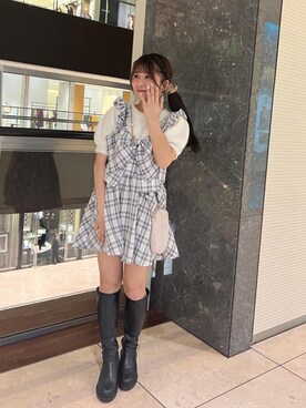 マジェスティックレゴン名古屋近鉄店スタッフさん（レディース・155cm）の秋コーディネート