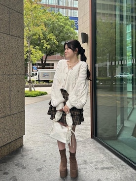 マジェスティックレゴン名古屋近鉄店スタッフさん(レディース・150cm)の秋コーディネート