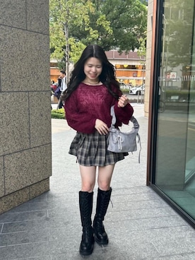 マジェスティックレゴン名古屋近鉄店スタッフさん(レディース・150cm)の秋コーディネート