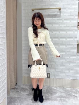 マジェスティックレゴン名古屋近鉄店スタッフさん（レディース・155cm）の秋コーディネート