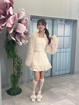 「MAJESTIC LEGON」｜マジェスティックレゴン名古屋近鉄店スタッフさん（レディース・155cm）の春コーディネート