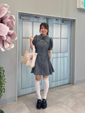 マジェスティックレゴン名古屋近鉄店スタッフさん（レディース・155cm）の春コーディネート