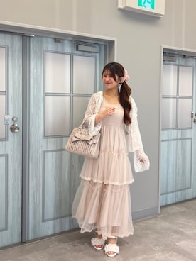 マジェスティックレゴン名古屋近鉄店スタッフさん（レディース・155cm）の春コーディネート