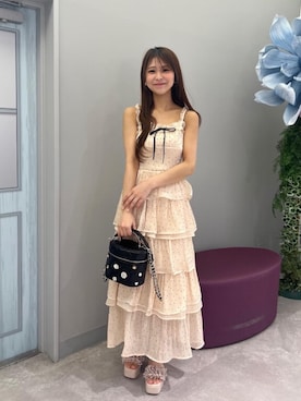 マジェスティックレゴン名古屋近鉄店スタッフさん(レディース・155cm)の夏コーディネート