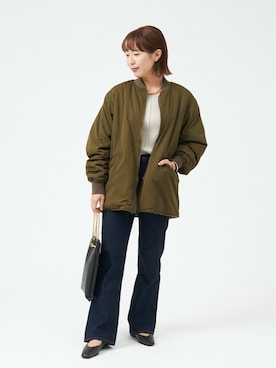 「tov（トーヴ）のアイテム」を使った、ayaさん（レディース・154cm）の秋コーディネート