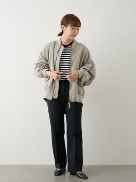 「アイテム（その他シューズ）」を使った、ayaさん（レディース・154cm）の秋コーディネート