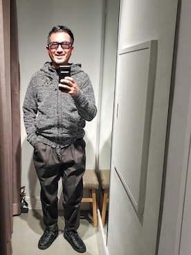 t頭さん（メンズ・171cm）の冬コーディネート