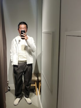 t頭さん（メンズ・171cm）の冬コーディネート