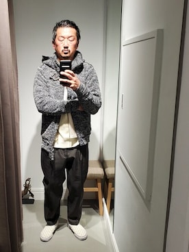 t頭さん（メンズ・171cm）の冬コーディネート