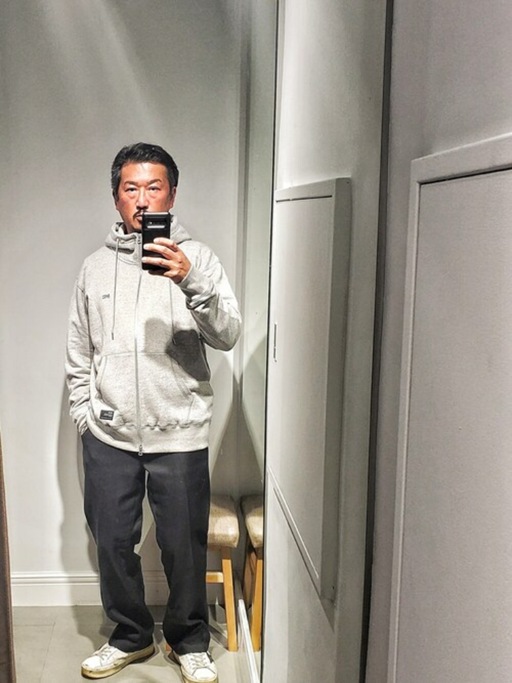 DENHAM/デンハム/LOOP ZIP HOODY/ジップスウェットパーカー