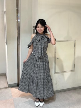 「MAJESTIC LEGON（マジェスティックレゴン）のアイテム」を使った、Rinaさん（レディース・150cm）の夏コーディネート