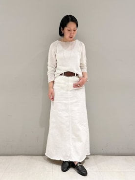 「バブーシュ」｜arisaさん（メンズ・159cm）の春コーディネート