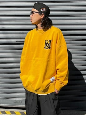 「コーディネート」｜「アイテム（帽子）」を使った、MFC STORE 大阪さん（メンズ・165cm）の春コーディネート