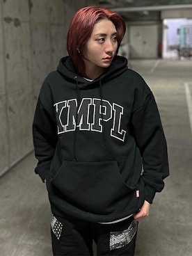 「EXAMPLE（エグザンプル）のアイテム（パンツ）」を使った、MFC STORE 大阪さん（メンズ・160cm）の春コーディネート