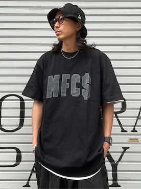 「コーディネート」｜「アイテム（帽子）」を使った、MFC STORE 大阪さん（メンズ・165cm）の春コーディネート