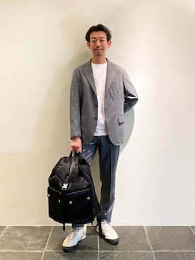 MACKINTOSH × PORTER スリムバックパック/ナイロン/BLK MACKINTOSH × PORTER スリムバックパック/ナイロン/BLK バッグ