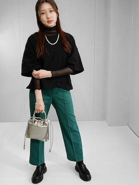 miniaさん（レディース・160cm）の冬コーディネート