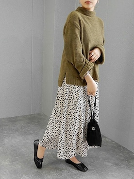 miniaさん（レディース・160cm）の冬コーディネート