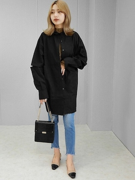 miniaさん（レディース・160cm）の冬コーディネート