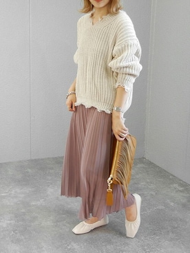 miniaさん（レディース・160cm）の冬コーディネート