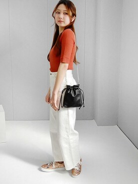 miniaさん（レディース・160cm）の春コーディネート