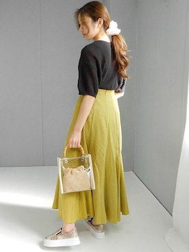 miniaさん（レディース・160cm）の春コーディネート