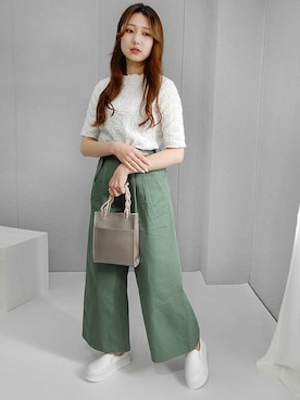 miniaさん（レディース・160cm）の春コーディネート