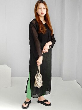 miniaさん（レディース・160cm）の春コーディネート