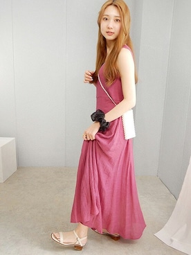 miniaさん（レディース・160cm）の春コーディネート