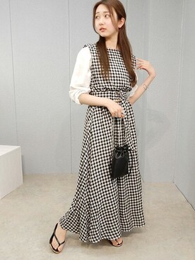 miniaさん（レディース・160cm）の春コーディネート