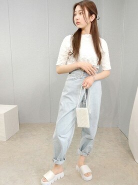 miniaさん（レディース・160cm）の春コーディネート