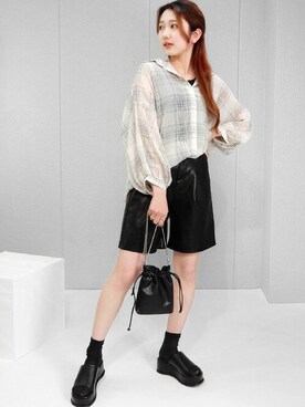 miniaさん（レディース・160cm）の春コーディネート