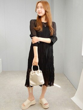 miniaさん（レディース・160cm）の夏コーディネート