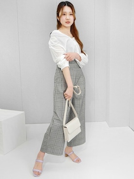 miniaさん（レディース・160cm）の夏コーディネート