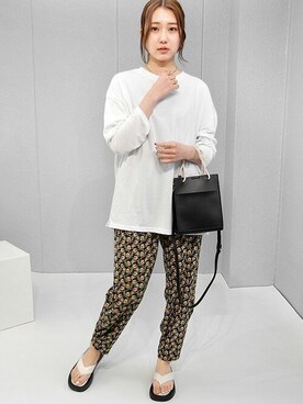 miniaさん（レディース・160cm）の夏コーディネート