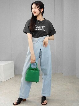 miniaさん（レディース・160cm）の夏コーディネート