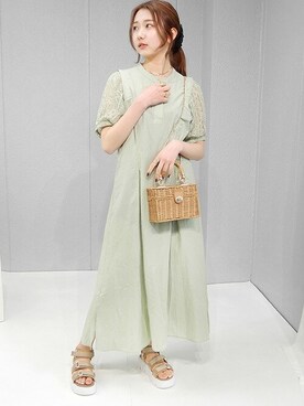 miniaさん（レディース・160cm）の夏コーディネート