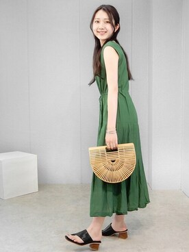 miniaさん（レディース・160cm）の夏コーディネート