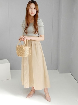 miniaさん（レディース・160cm）の夏コーディネート