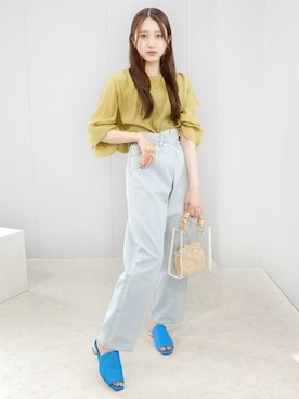 miniaさん（レディース・160cm）の夏コーディネート