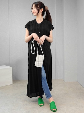 miniaさん（レディース・160cm）の夏コーディネート