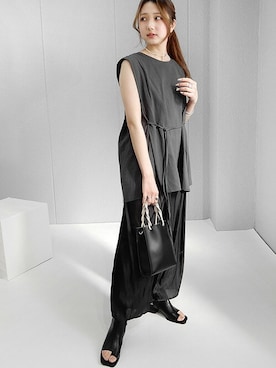 miniaさん（レディース・160cm）の夏コーディネート