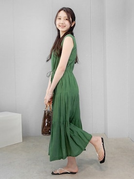 miniaさん（レディース・160cm）の夏コーディネート